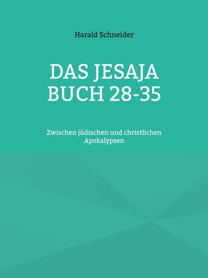 cover image of Das Jesaja Buch 28-35